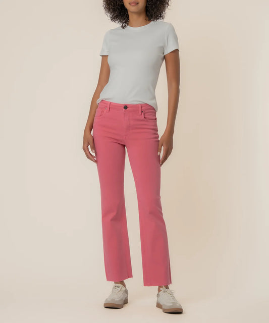 Kelsey High Rise Ankle Flare Pants | Flamingo