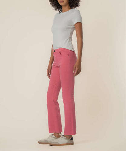 Kelsey High Rise Ankle Flare Pants | Flamingo