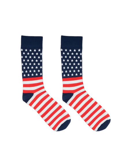American Flag Bamboo Crew Socks