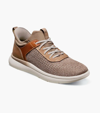 Fleet Knit Elastic Lace Sneaker