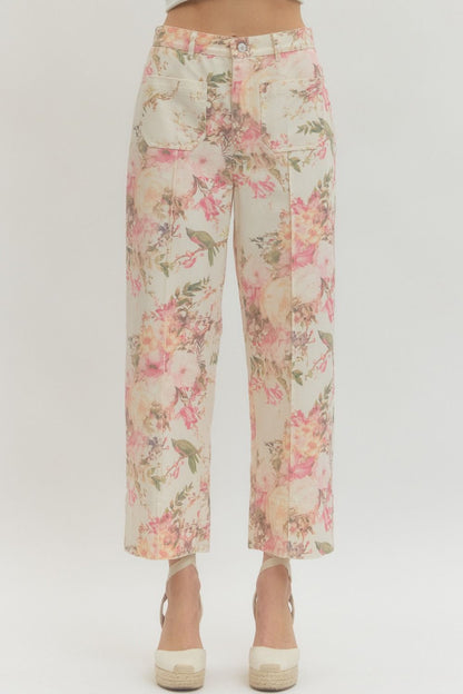 Crush On Floral Pants