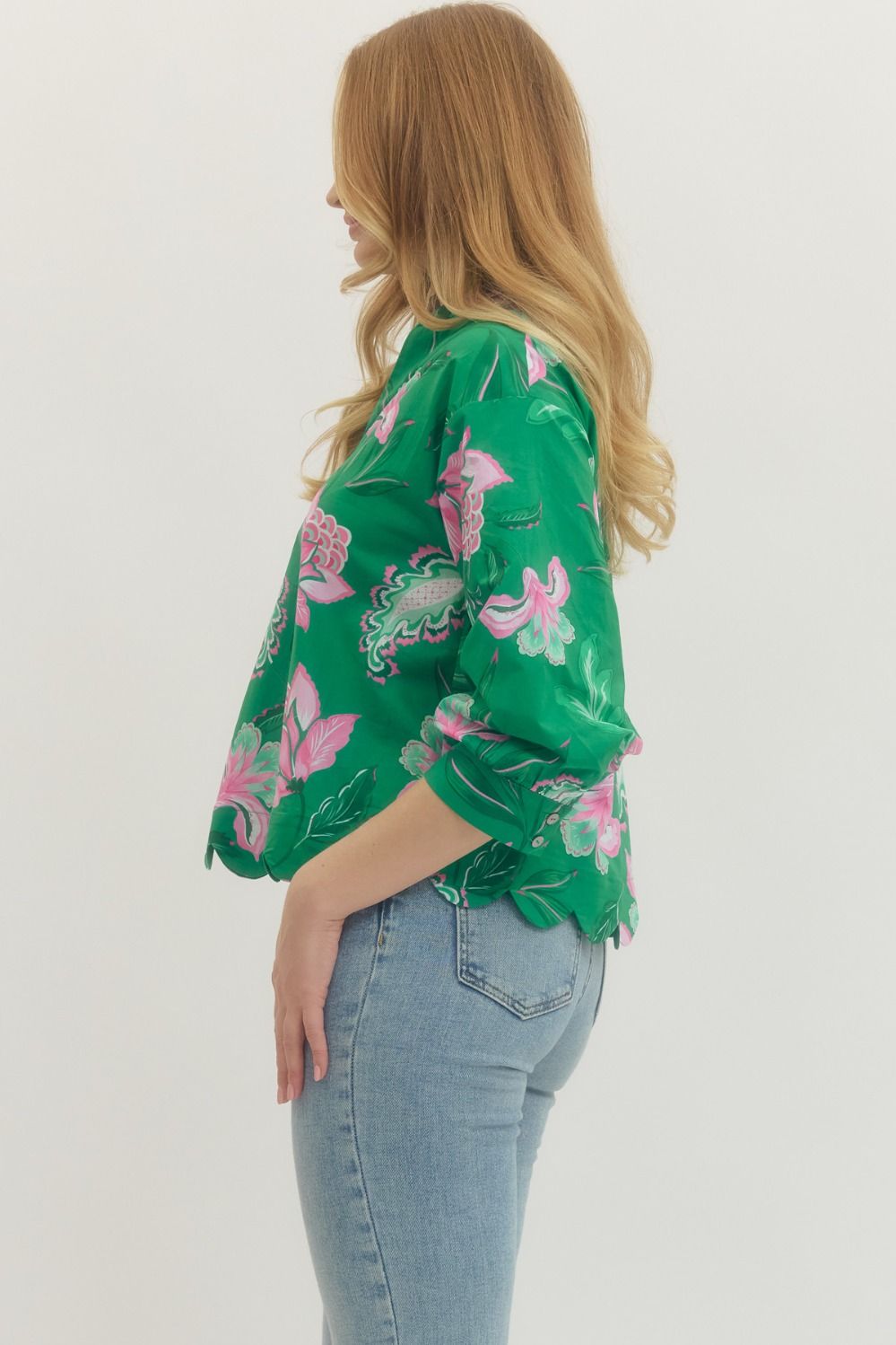 Charleston Floral Top