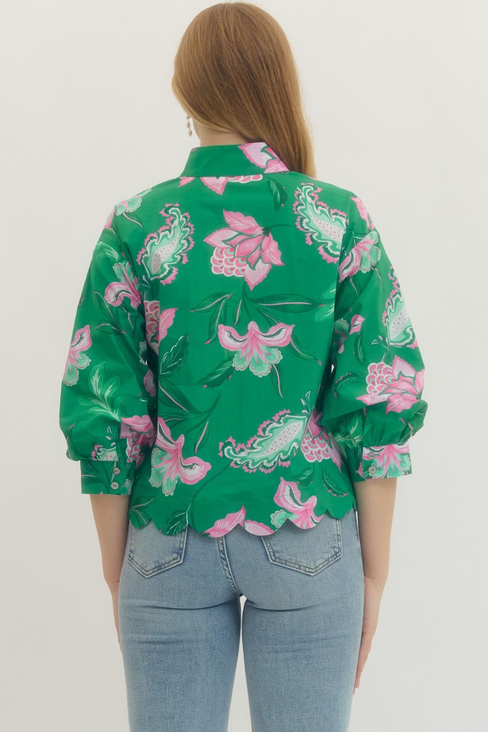 Charleston Floral Top