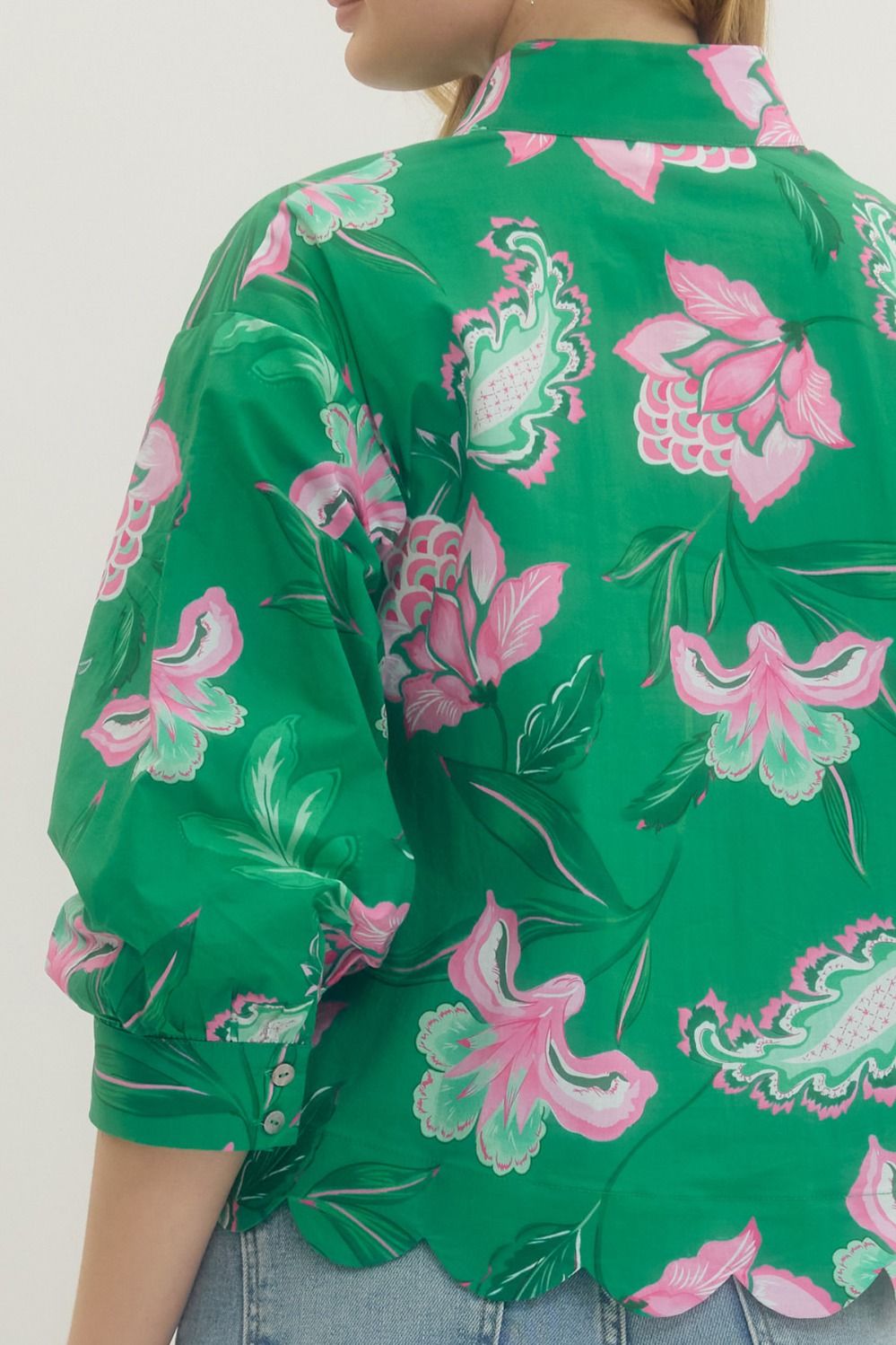 Charleston Floral Top