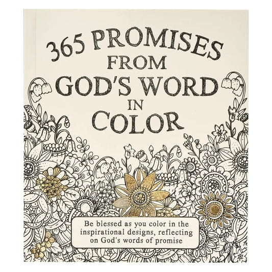 Coloring Devotional Book | 365 Promises From God's Word