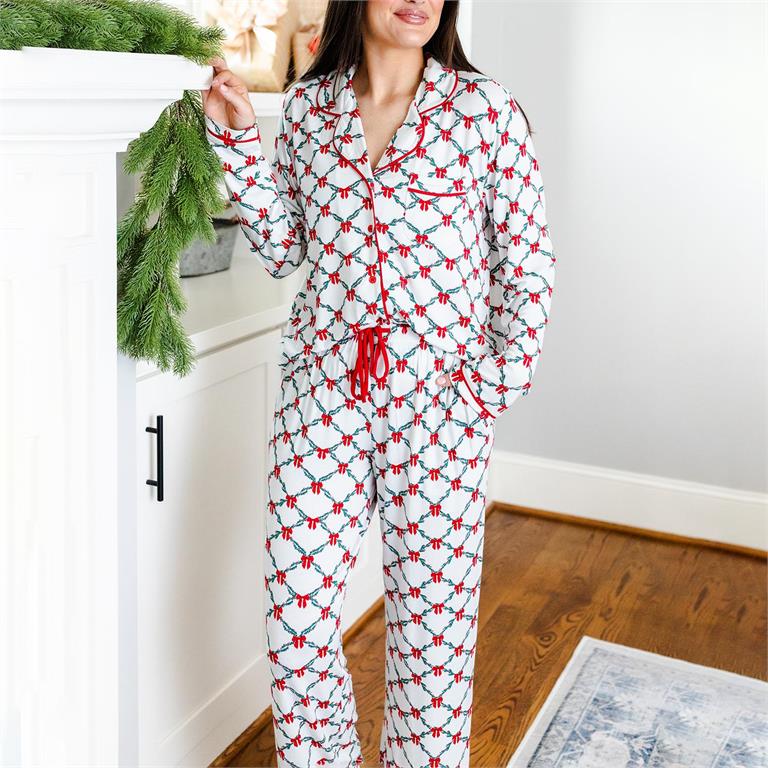 Charlotte Pajama Set | Lattice Garland