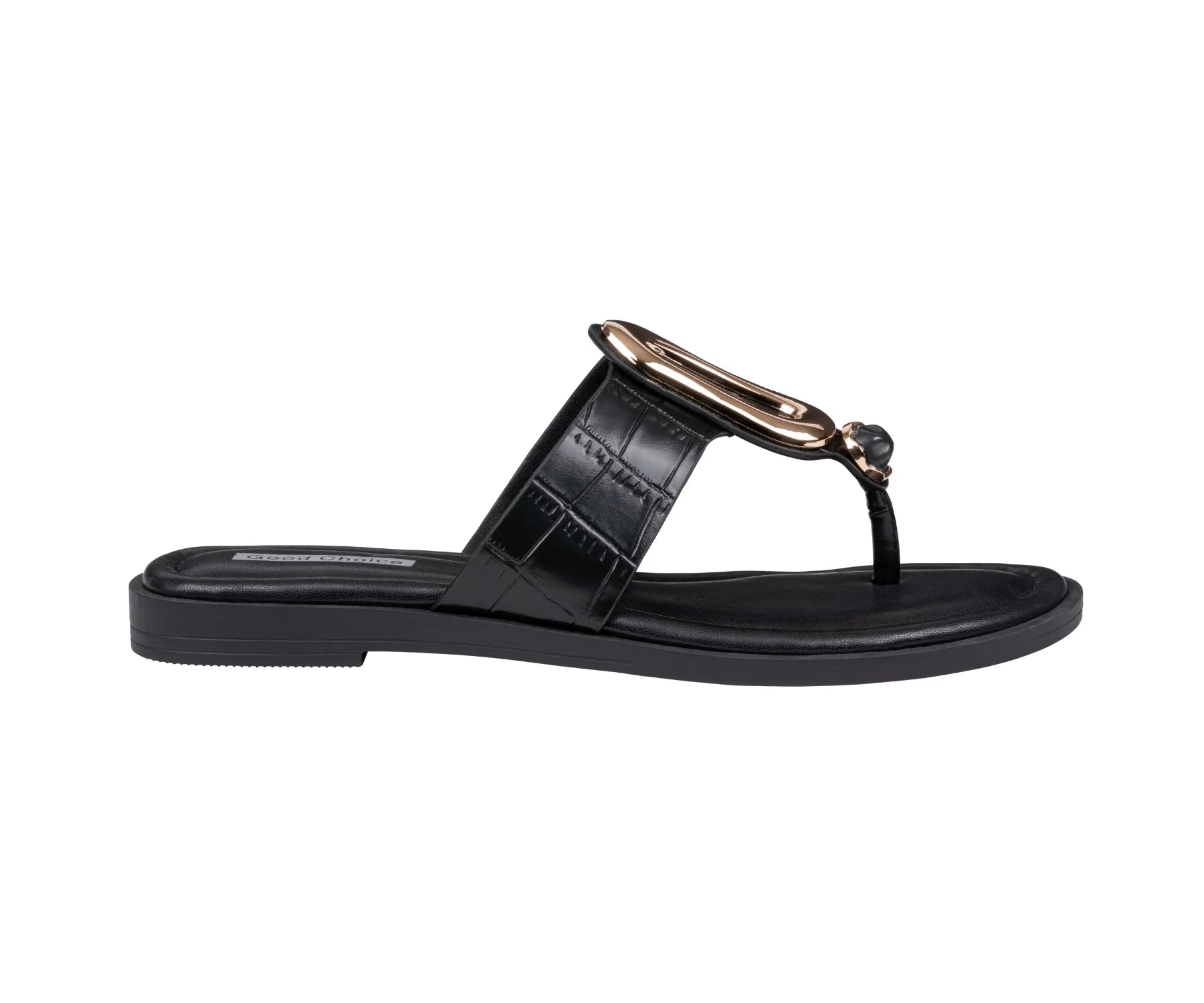 Evarie Embellished Flat Sandal