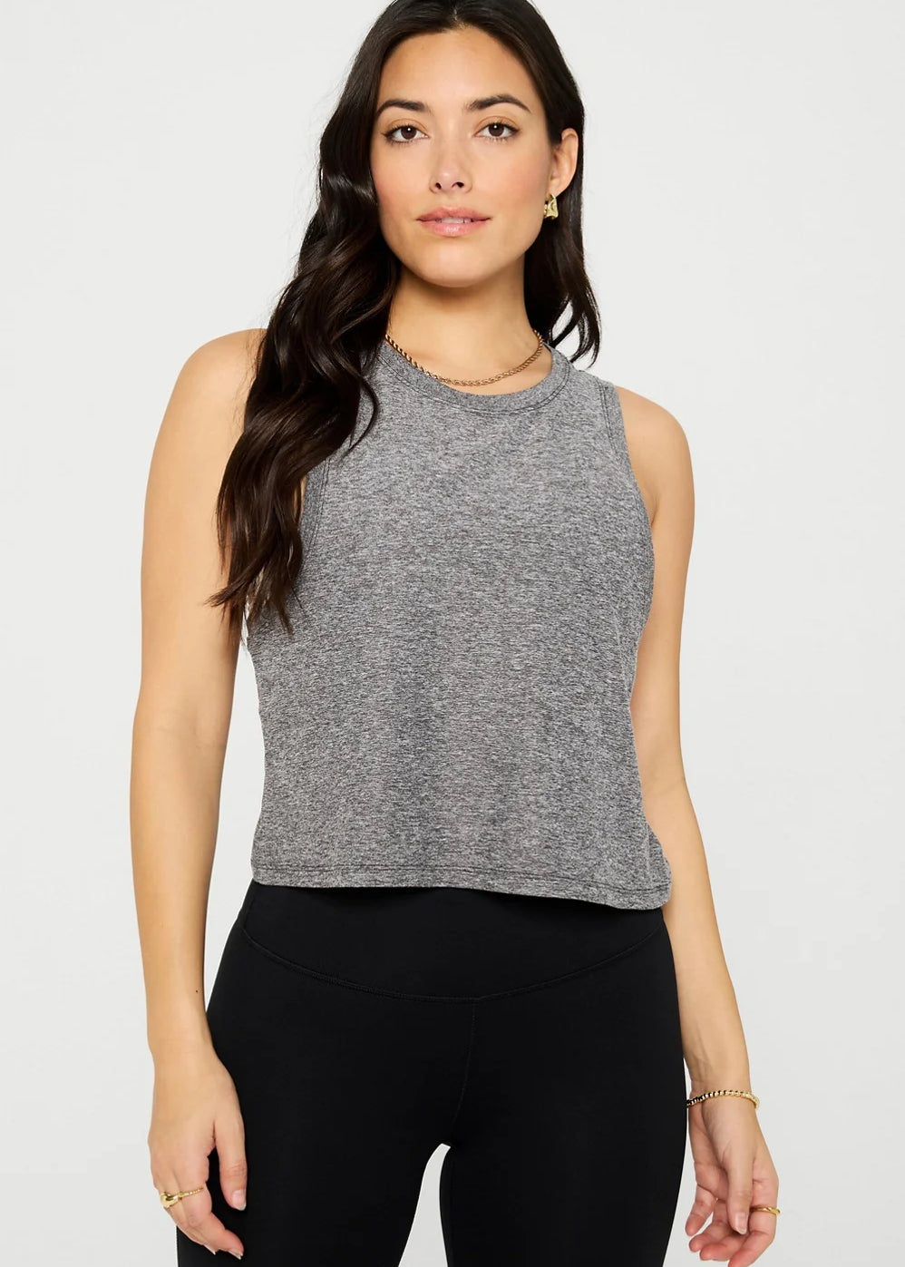 Cloud Jersey Lite Muscle Tank | Whisper | Fabletics