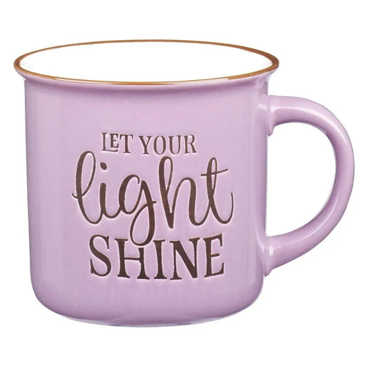 Camp Style Mug | Let Your Light Shine