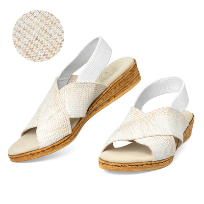 Atlantic | Sling Back Stretch Sandal