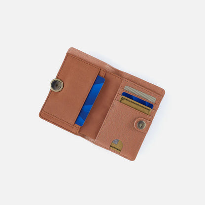 Hutton Small Wallet | Micrograin Leather | HOBO