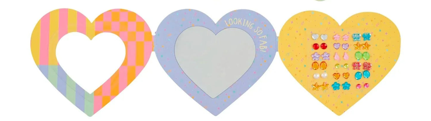 Glitzy Gems Stick On Earrings