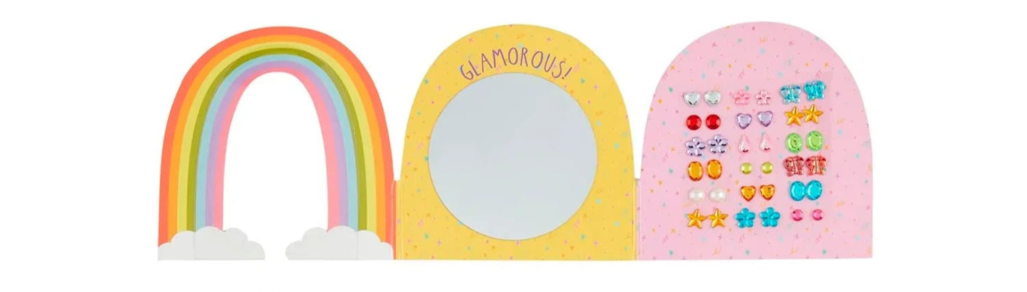 Glitzy Gems Stick On Earrings