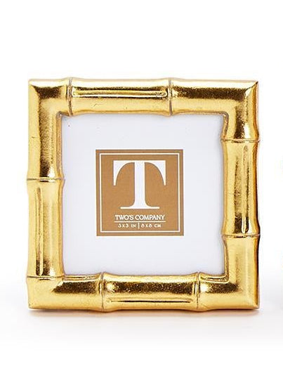 Gold Faux Bamboo Photo Frame