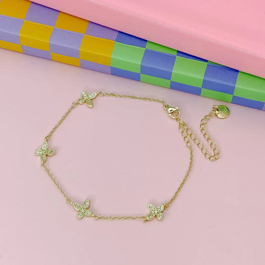 Petite Botanique Anklet