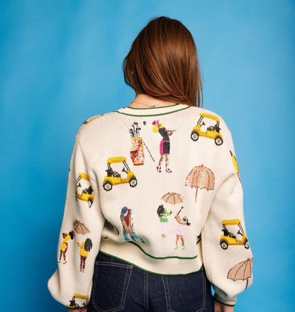 Golf Icon Cardigan | Queen of Sparkles
