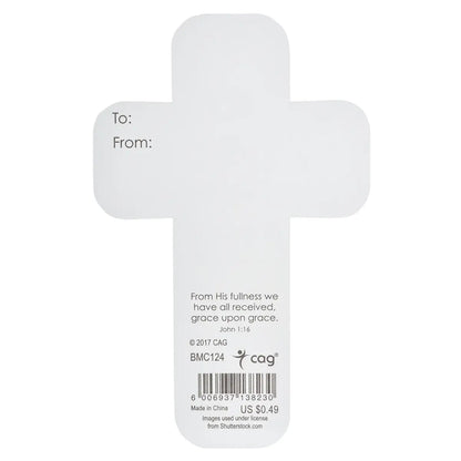 Cross Bookmark Set of 12