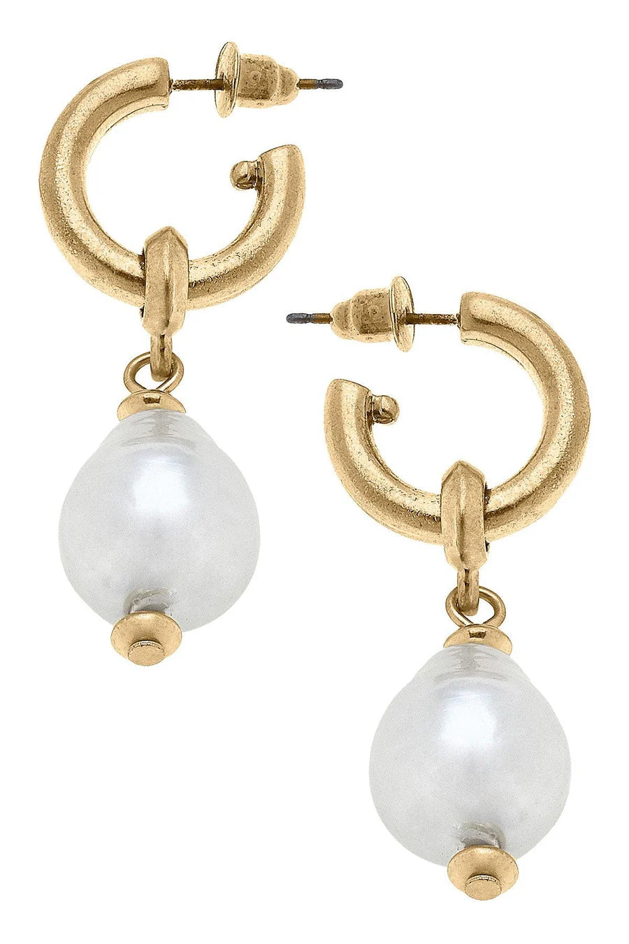 Greta Freshwater Pearl Drop Earrings