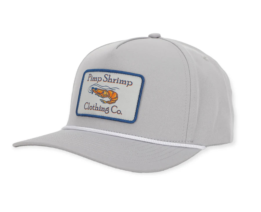 Grey Mariner Snap Back Rope Hat