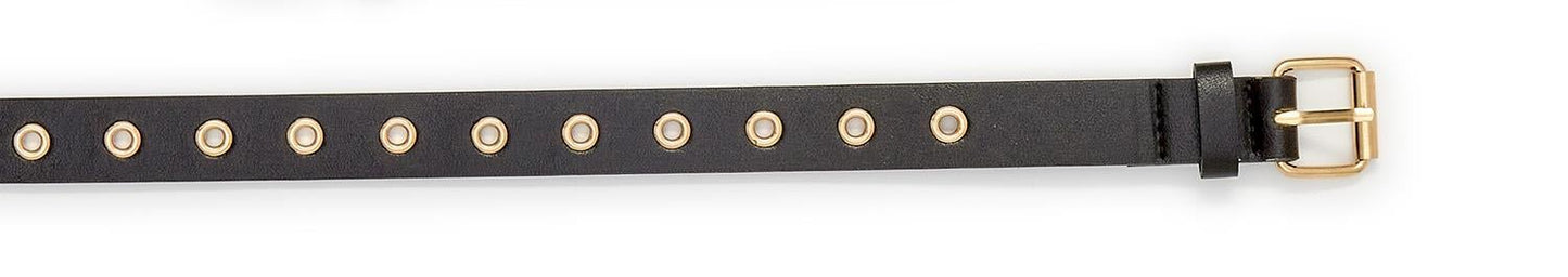 Glam Grommet Vegan Leather Belt