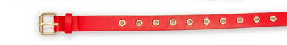 Glam Grommet Vegan Leather Belt