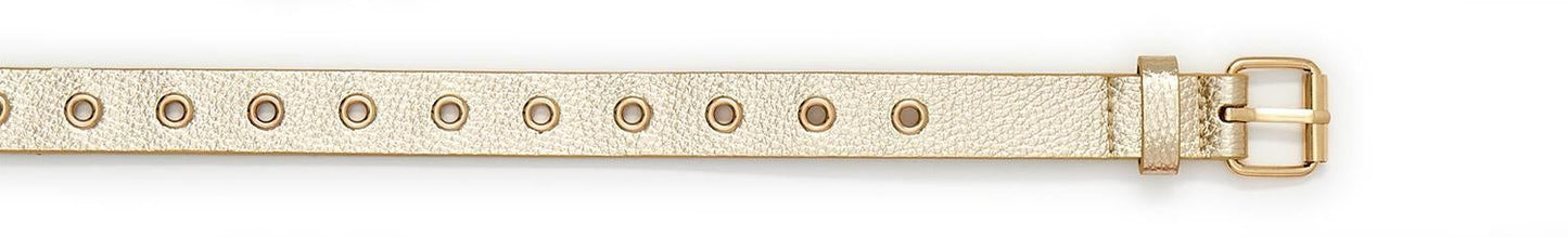 Glam Grommet Vegan Leather Belt