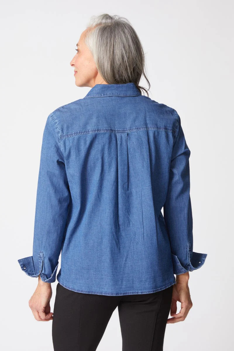 Perfect Travel Shaped Hem Shirt