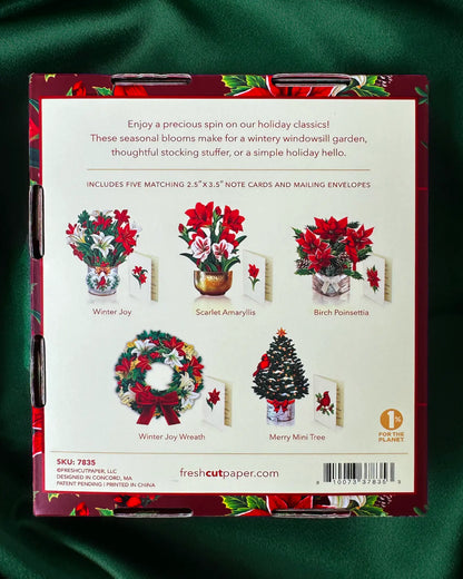 Holiday Favorites Pop Up Cards | Boxed Set Of 5