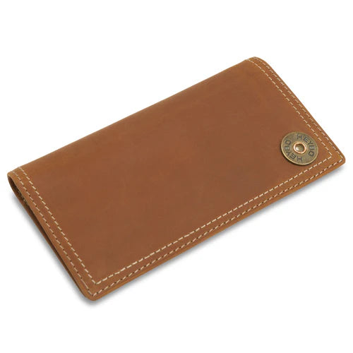 Leather Checkbook Wallet | Heybo