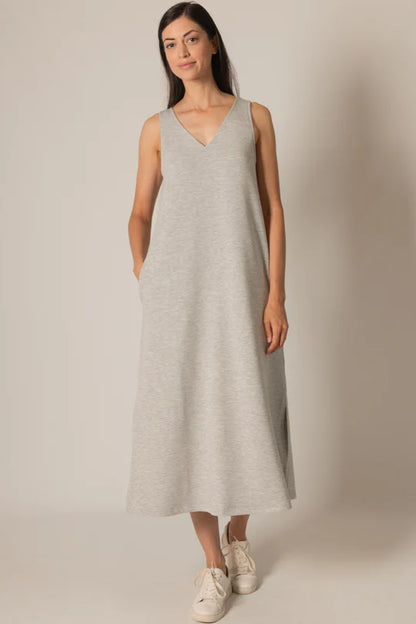 Mia V-Neck Midi Dress