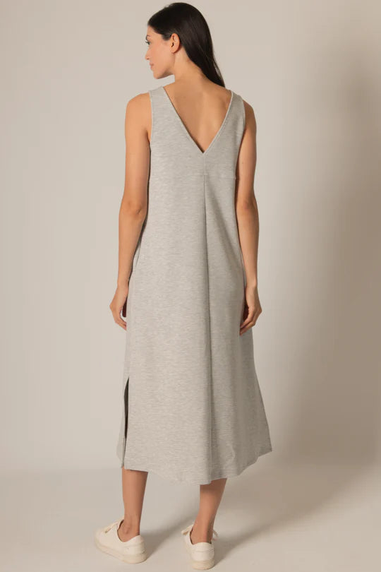 Mia V-Neck Midi Dress