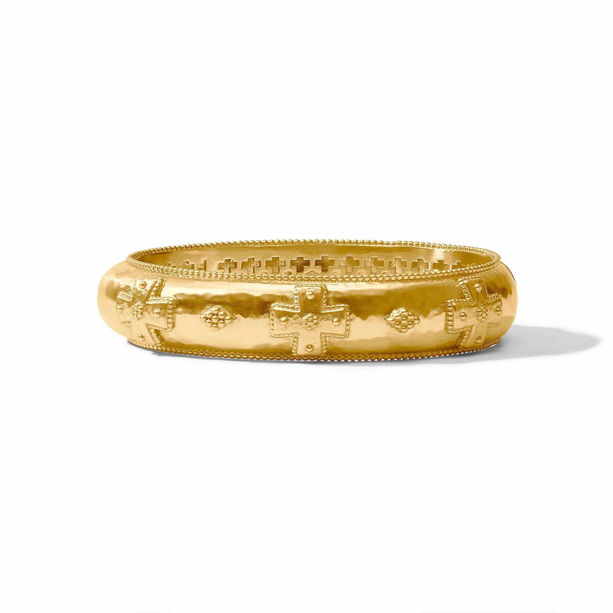 Canterbury Hinge Gold Bangle | Julie Vos