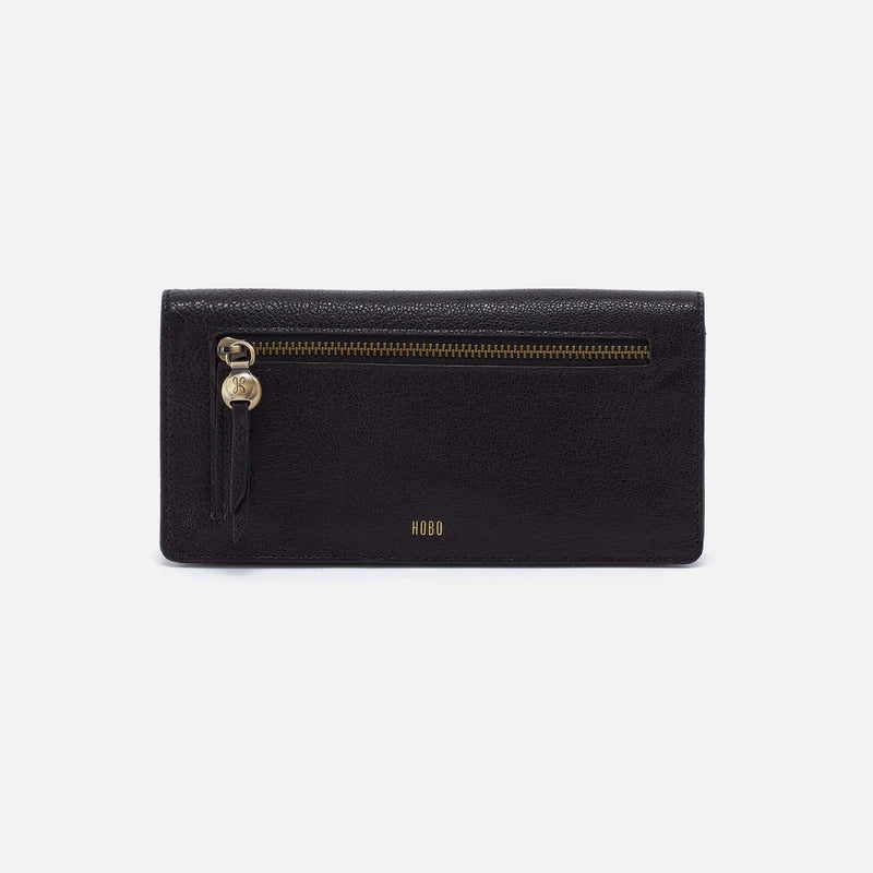 Hutton Large Wallet | Micrograin Leather | HOBO