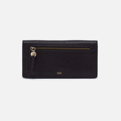 Hutton Large Wallet | Micrograin Leather | HOBO