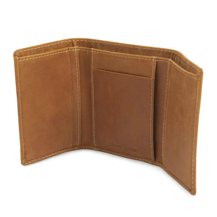 Leather Trifold Wallet | Heybo