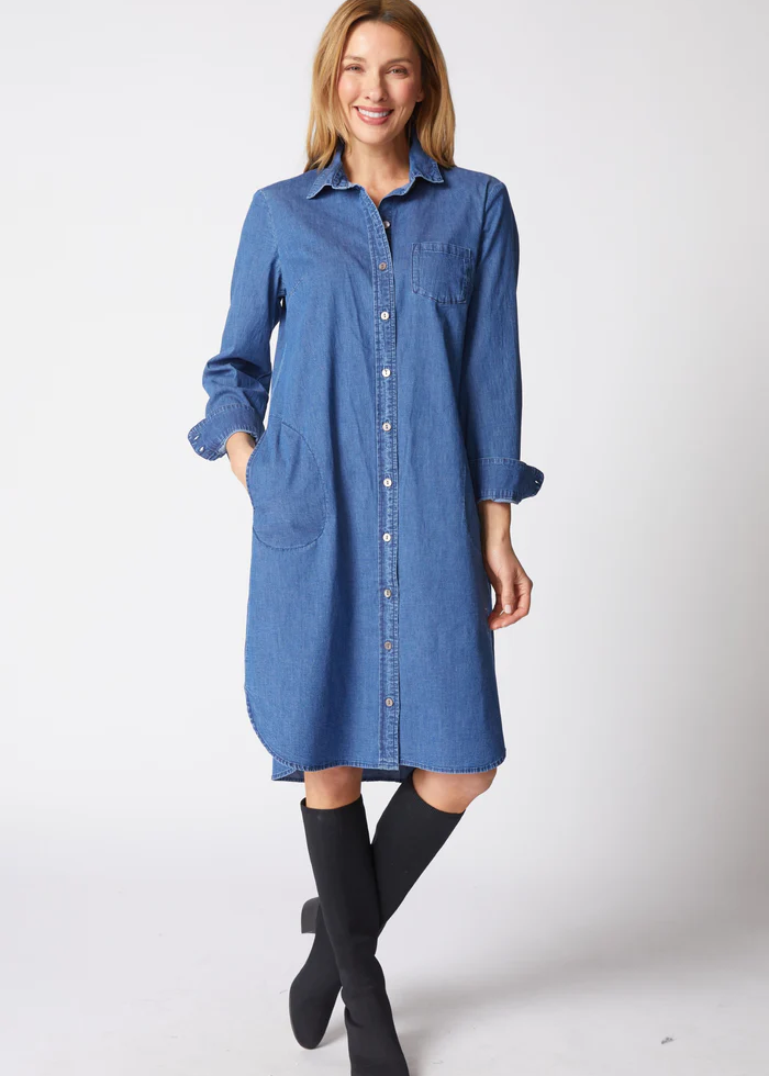 Denim Cafe Dress