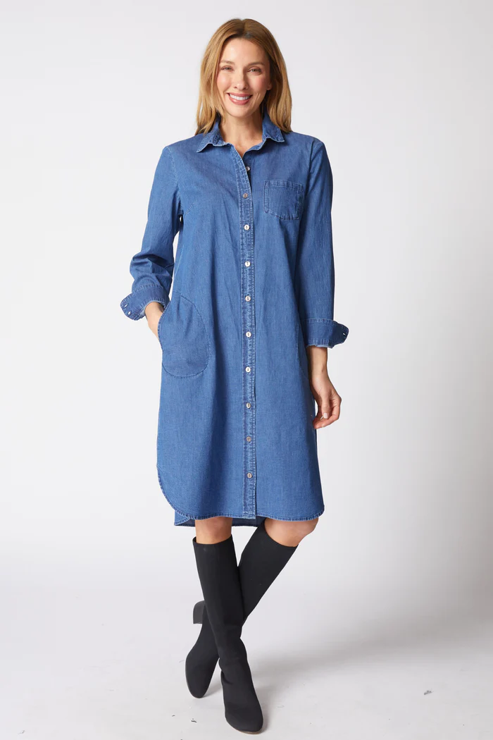 Denim Cafe Dress