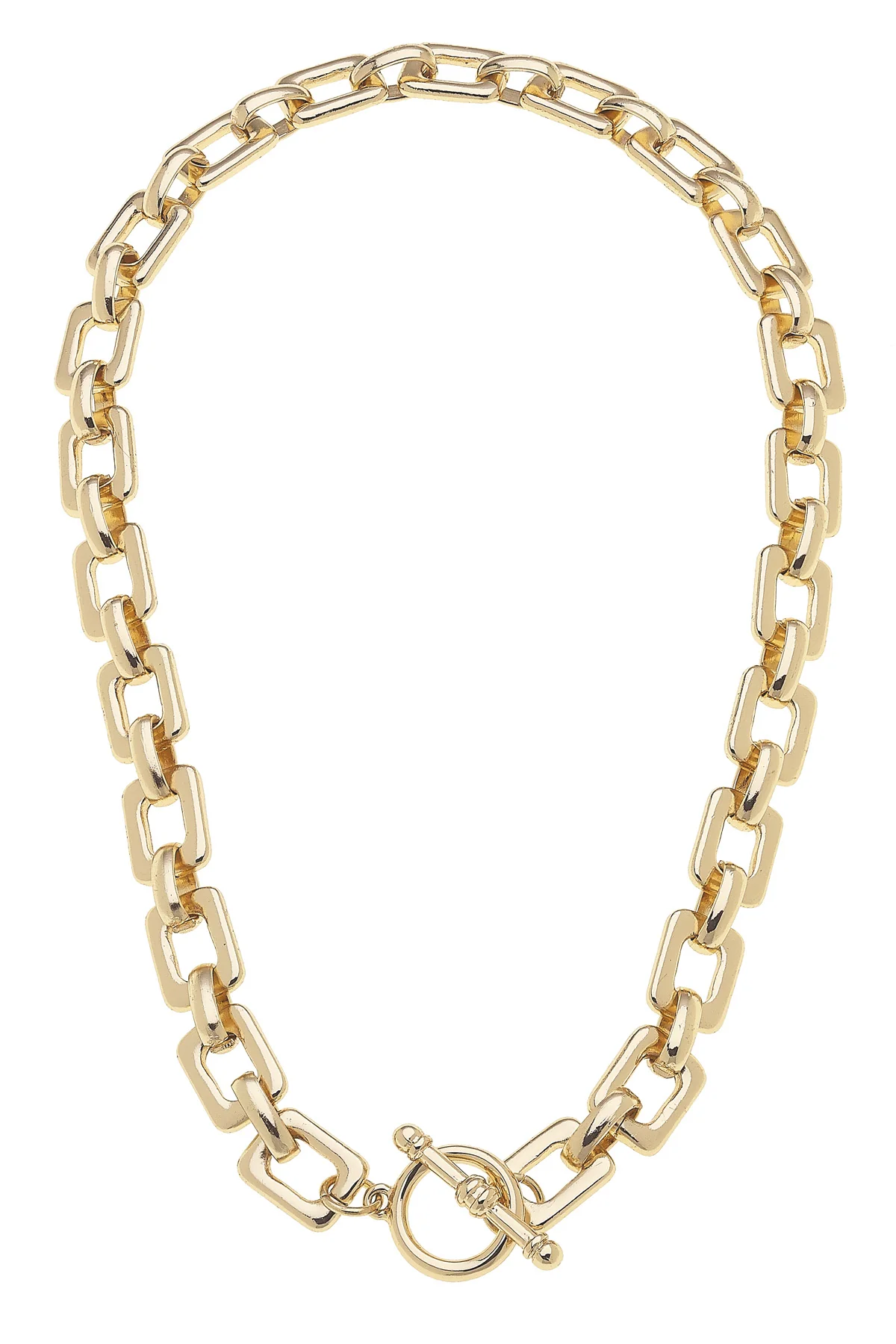 Conrad Chain Link Toggle Necklace