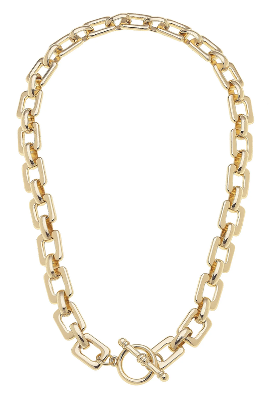 Conrad Chain Link Toggle Necklace