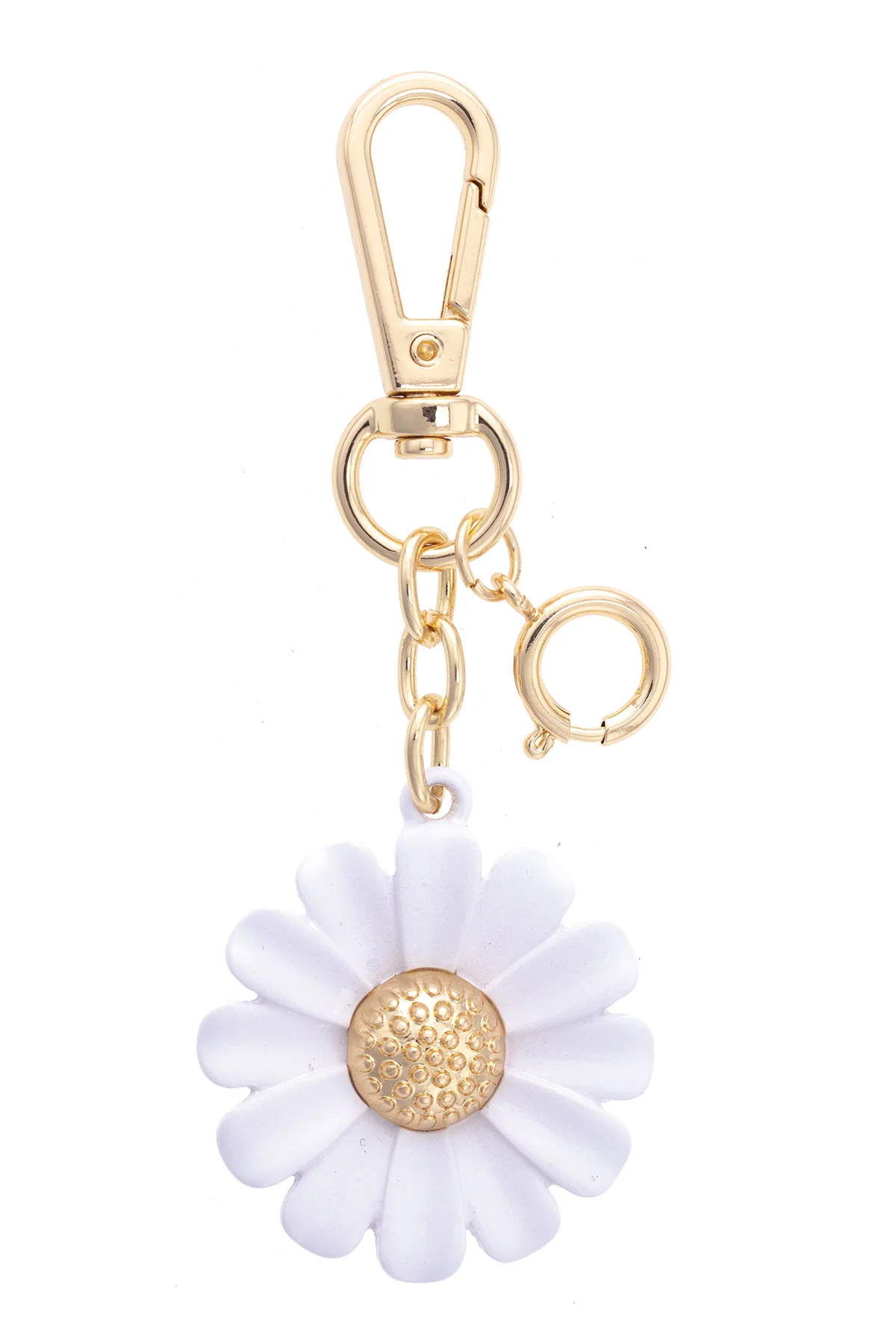 Daisy Enamel Bag Charm