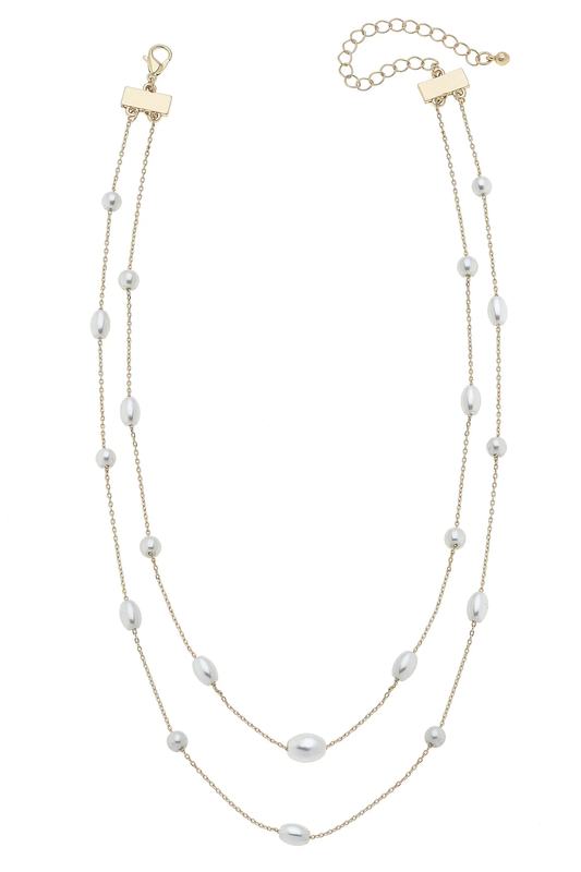 Ashton Multi Pearl Layered Necklace