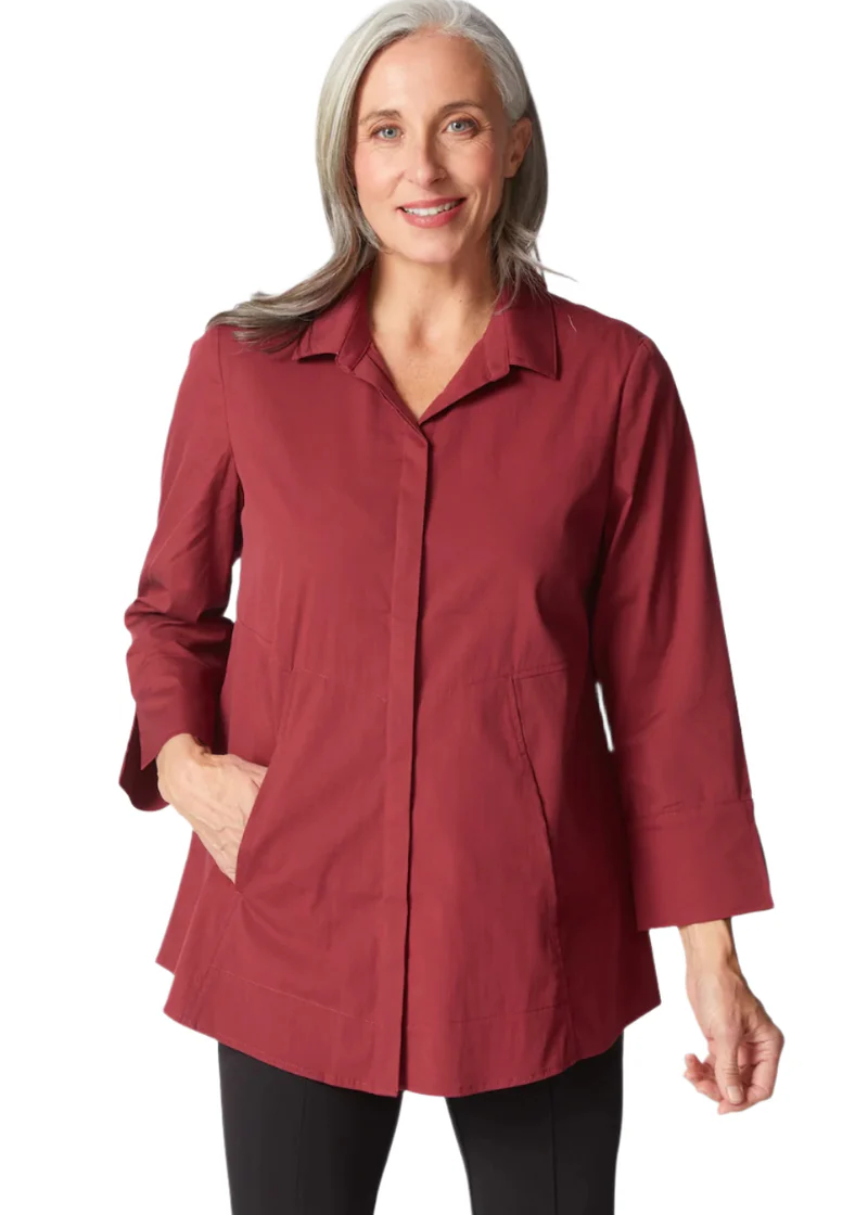 The "One" Hidden Placket Shirt