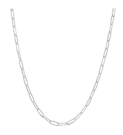 Tiny Paperclip Necklace