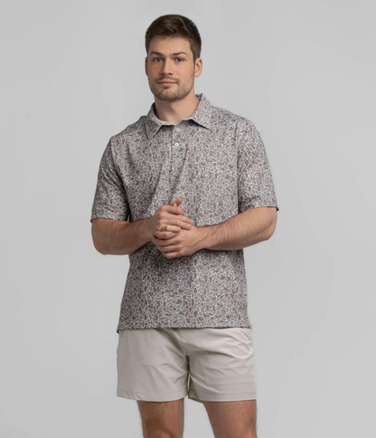 Hunters Hideaway Printed Polo