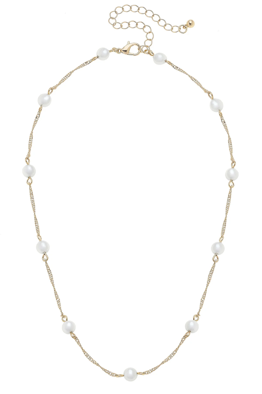 Audrey Pearl Necklace