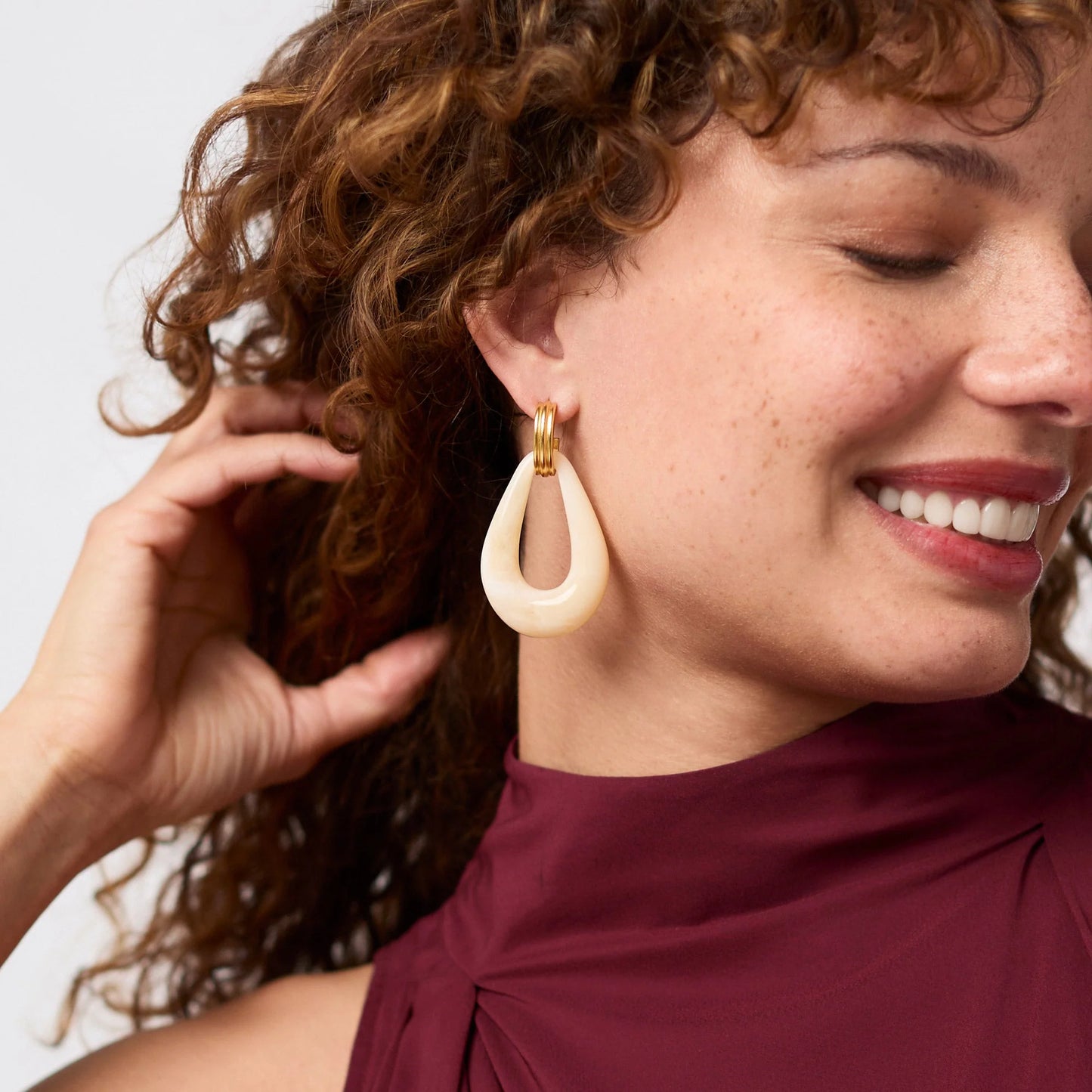 Carnaby Doorknocker Earring | Julie Vos