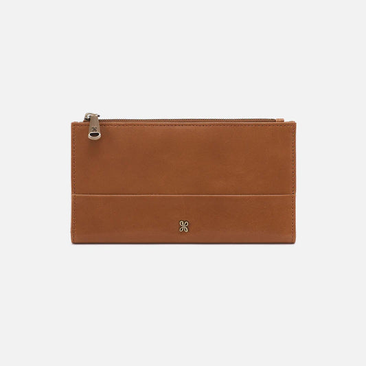 Jill Large Bifold Wallet | Polished Leather | HOBO