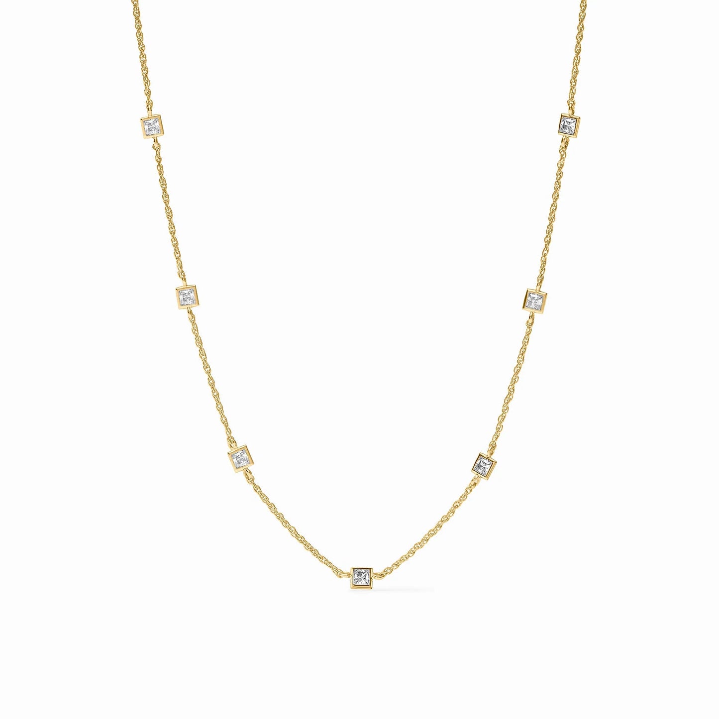 Jolie Delicate Station Necklace | Julie Vos
