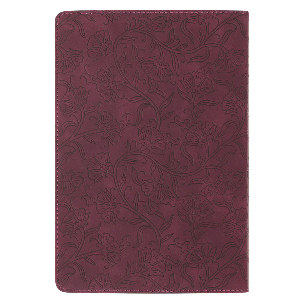 Things Are Possible Burgundy Faux Leather Classic Journal