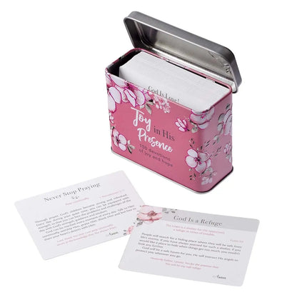 Cards In Tin | Joy In His Presence